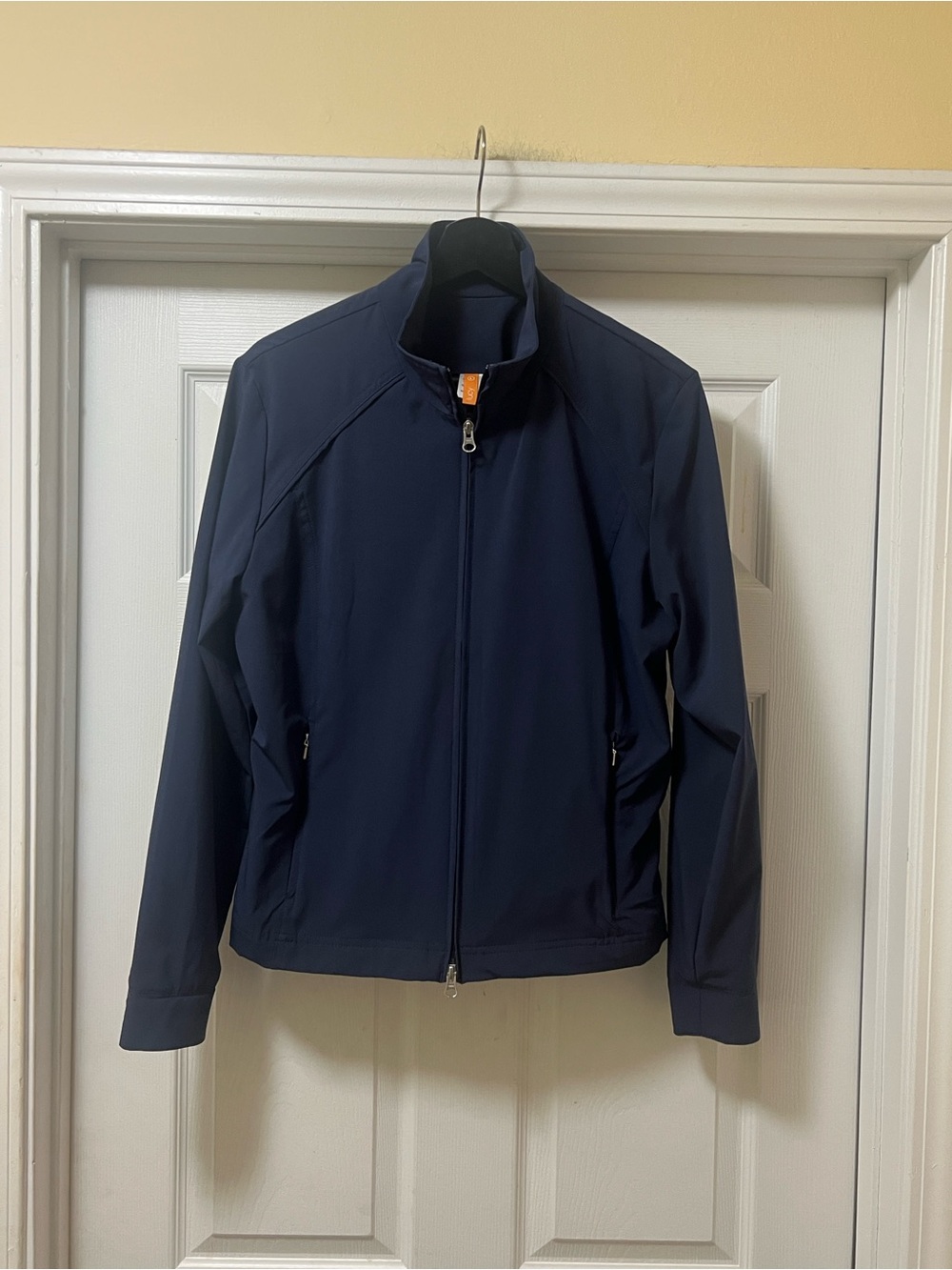 Lucy Navy Lightweight Full-Zip Jacket